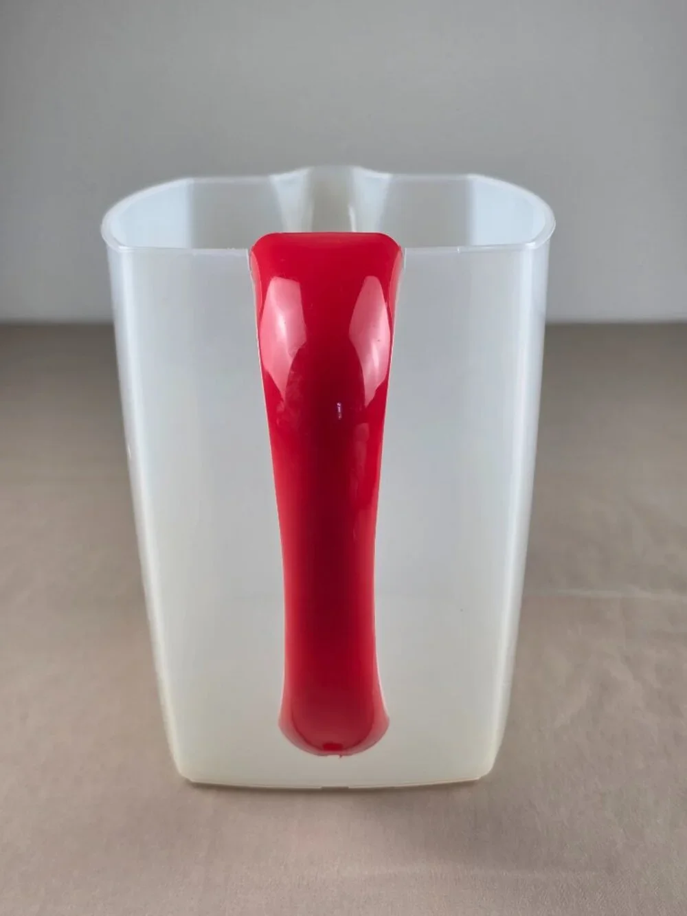 Mr. Coffee Red Iced Tea Maker Rectangle/Square Pitcher 3 QT Replacement TM75